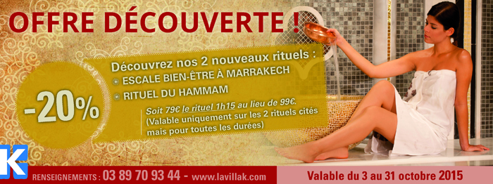 Offre SPA Octobre 2015