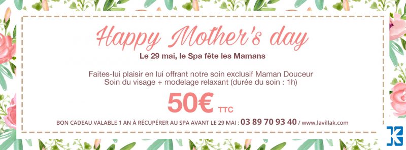 Cadeau fête des mères massage Saint-Louis