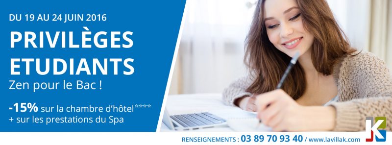 Offre étudiant hotel alsace saint-louis