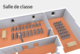 Disposition salle de classe
