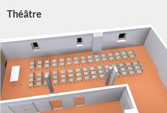Disposition théâtre