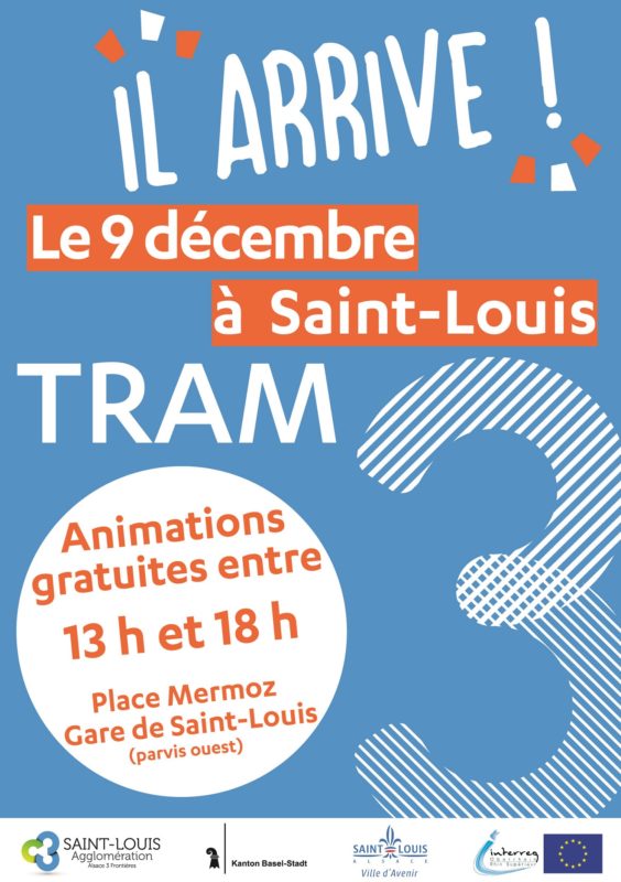 inauguration tram 3 saint louis bale