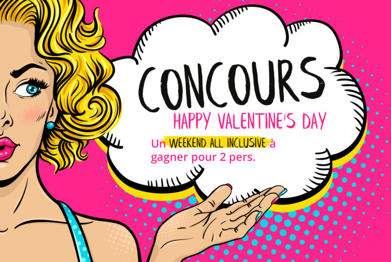 Jeu concours Happy Valentine's Day