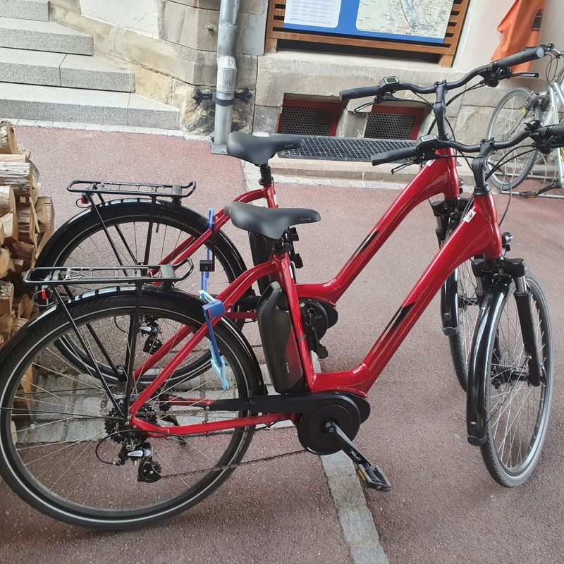 vélos électriques à louer 