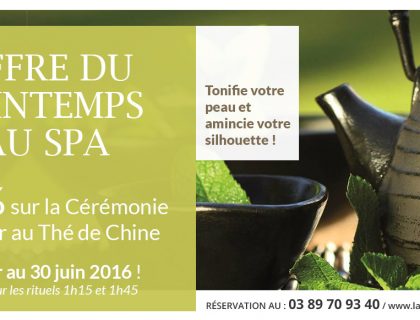 Soin au thé de chine