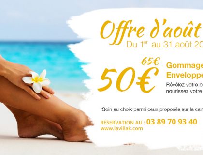 offre d'aout spa saint-louis