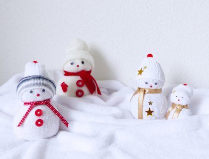 atelier diy noel bonhomme de neige