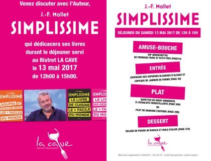 La Cave accueille l'auteur de Simplissime