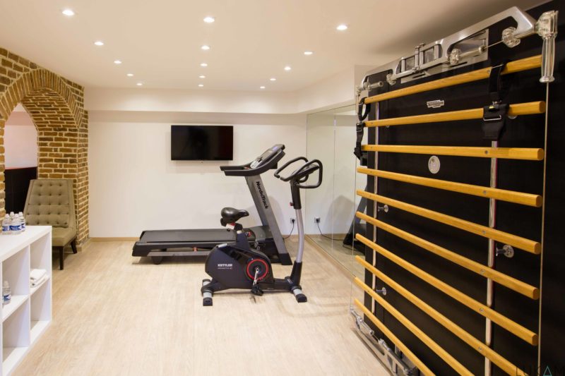 Salle de sport à La Villa K pour des cours de fitness privés